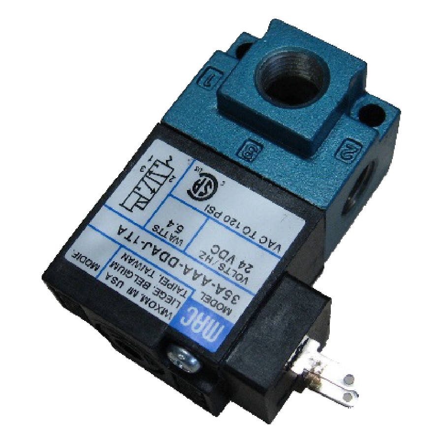 7705748 | VÁLVULA 24 VCC 1/8 NPT 3 VÍAS ASISTIDA POR AIRE